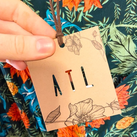 NWT ATL fantasy floral tiered cottage core dress - Picture 3 of 8